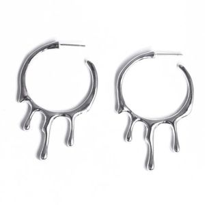 💧 Melted Hoop Earrings